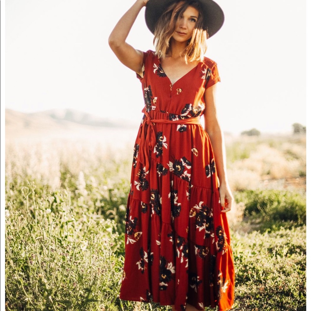 Free People All I Got maxi Dress
